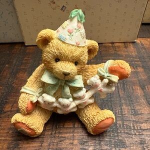 Cherished Teddies Figurine Age 4 Bear